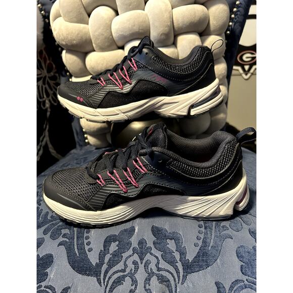 Ryka Blue Pink Lightweight Sneakers with Memory Foam size 7 - Picture 2 of 5